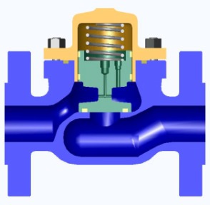 Piston Check Valve Principle