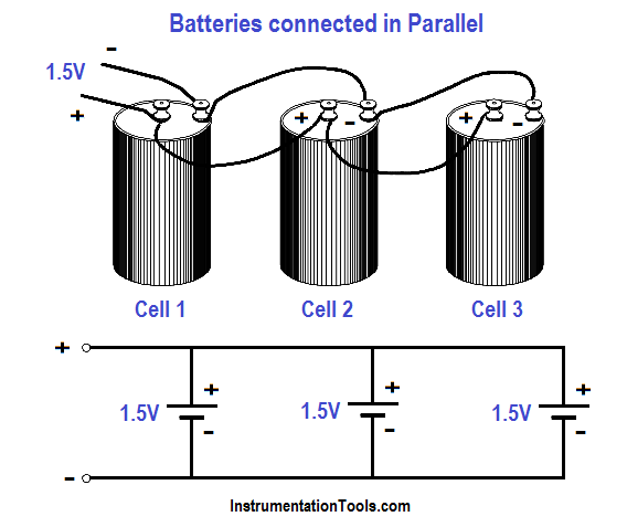 Using parallel batteries