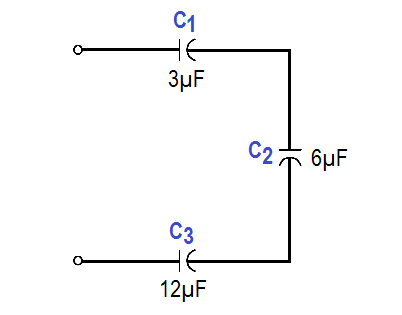 Find the total capacitance