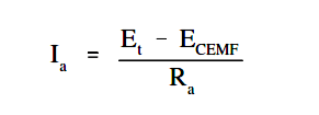 Generator Action in a Motor Formula