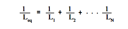 Inductors in parallel Equation