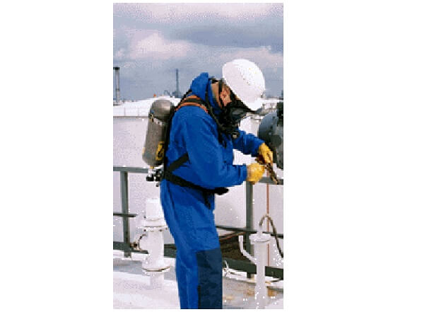 Necessary safety precautions (PPE) on toxic products