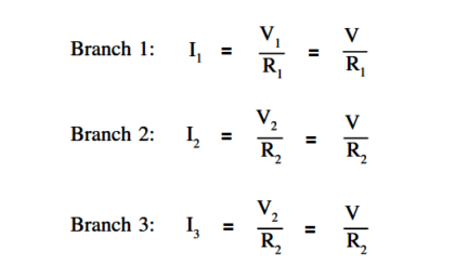 Parallel Circuit Parallel Current Calculations