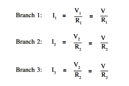 Parallel Circuit Parallel Current Calculations