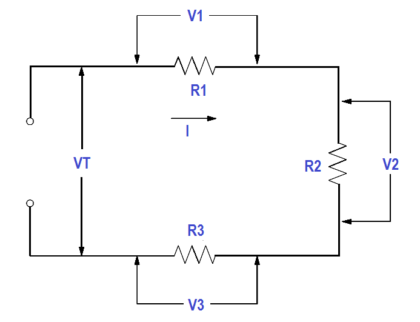 Voltage Drop in a Series Circuit