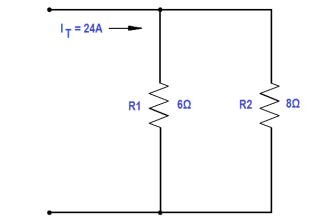 current division Formula for Resistor Circuit