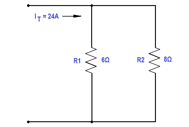 current division Formula for Resistor Circuit