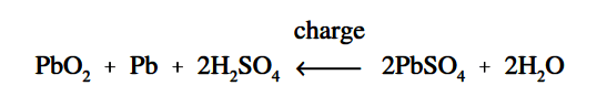 lead-acid battery charge equation