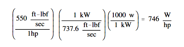 AC generator Losses equation