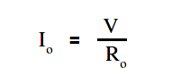 Ammeter Current Formula