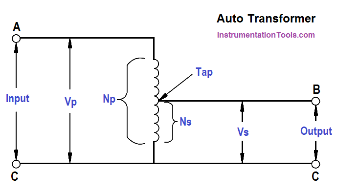 Auto Transformer Schematic