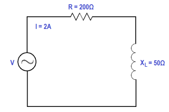 Calculate Power in Series RL Circuit