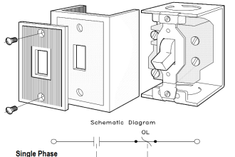 Single Phase Motor Manual Controller