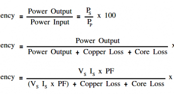 Transformer Losses and Efficiency