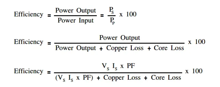 Transformer Losses And Efficiency - Inst Tools