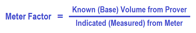 Turbine Flow Meter K Factor Formula