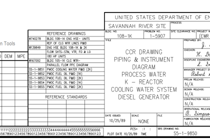 Plant Engineering Drawings