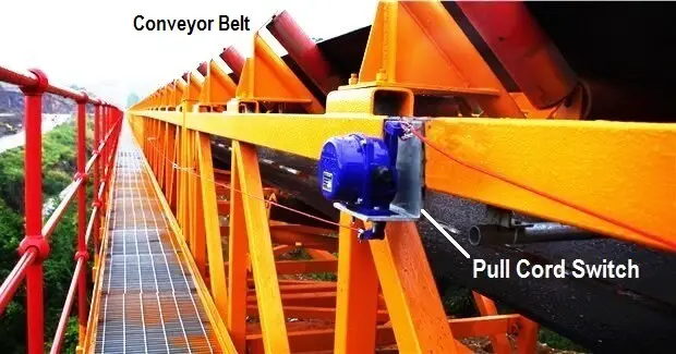 Pull Cord Switch Conveyor Belt