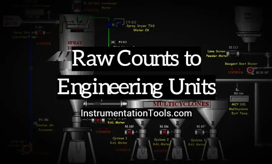 Convert Raw Counts to Engineering Units