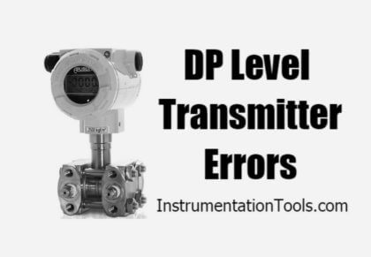 Differential Pressure Level Transmitter Errors