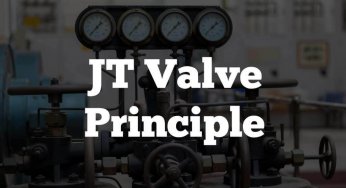 JT Valve Working Principle
