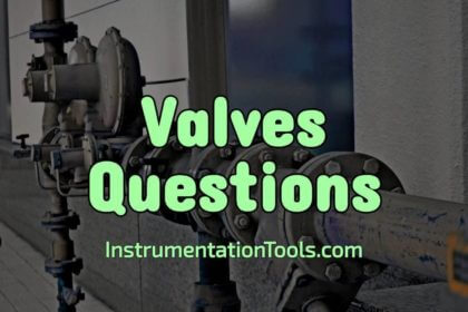 Objective Questions on Valves