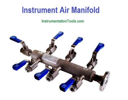 What is Instrument Air Manifold