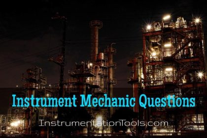 Instrument Mechanic Interview Questions