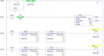 Ladder Logic Example with Timers