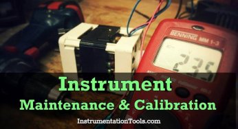 Instrument Maintenance and Calibration System