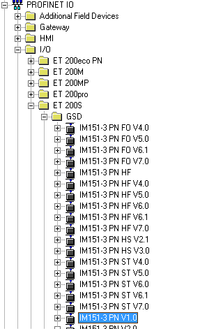 SIMATIC Hardware Catalogue