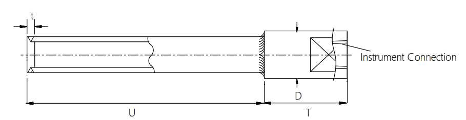 Fabricated Weld In Thermowell