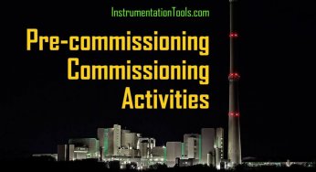 Pre-commissioning or Commissioning Activities