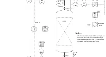 Questions on Chemical Reactor Vessel P & ID