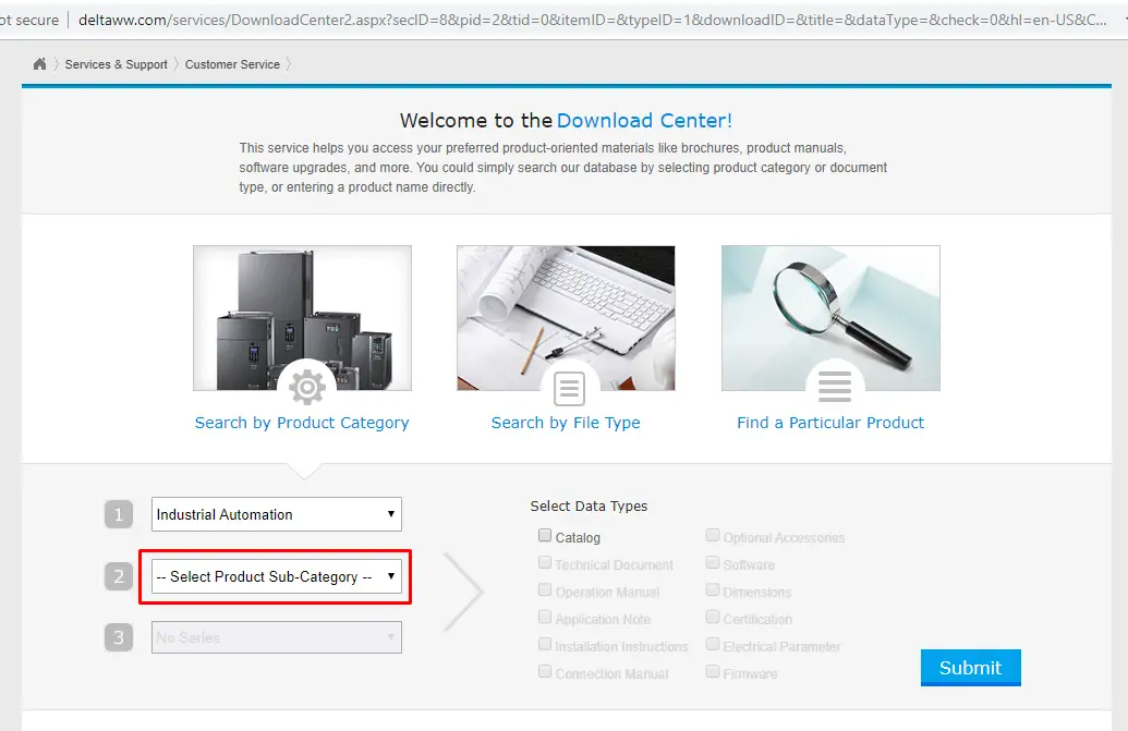 Delta PLC Download Center