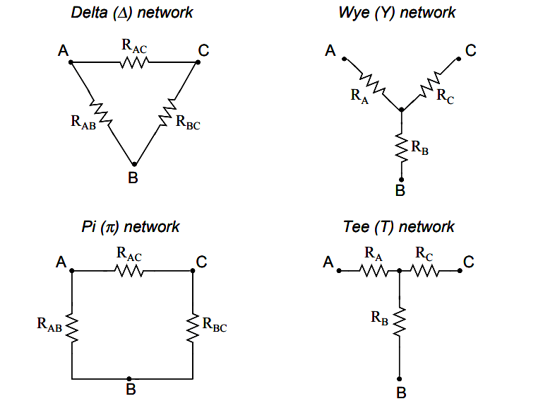 Delta and Wye Network
