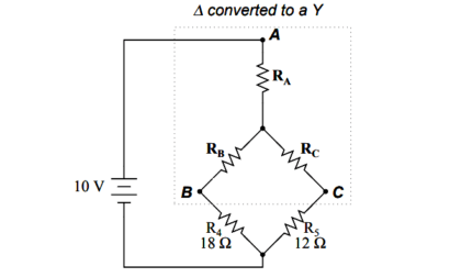 Delta to Wye and Wye to Delta Conversions Formula