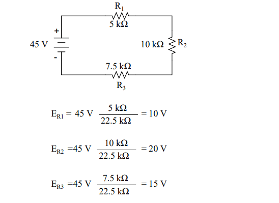 Example of Voltage Divider