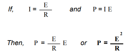 Formula of Electrical Power