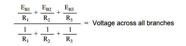 Millman’s Theorem Equation