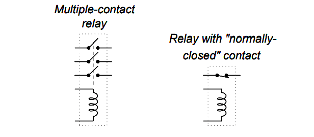 Multiple-contact relay