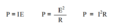 Power equations