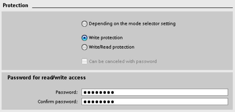 Siemens PLC Password