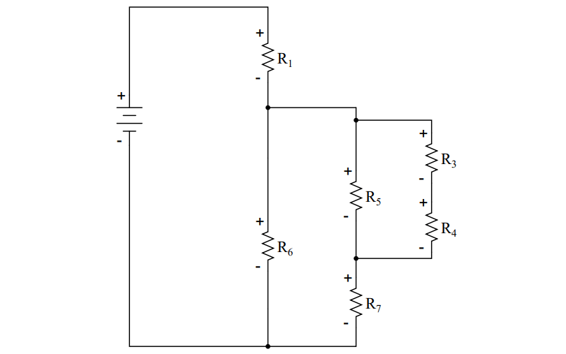 Simplified Complex Resistor Circuit