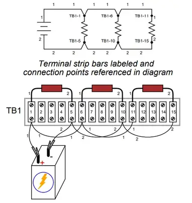 Building Resistor Circuits Using Breadboards, Perfboards, and Terminal  Strips, Series And Parallel Circuits