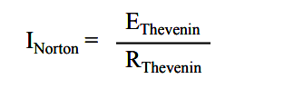 Thevenin and Norton circuits
