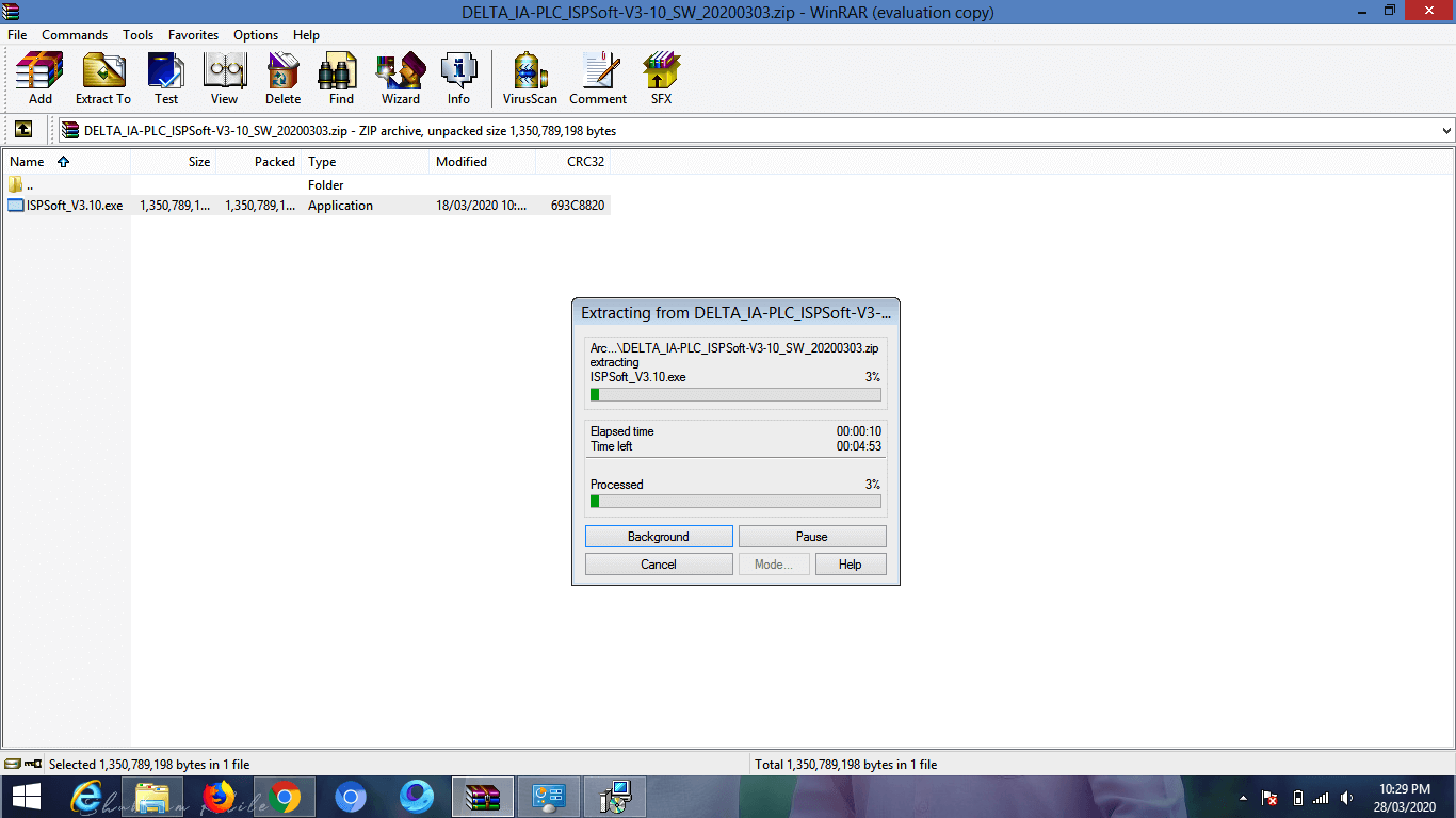 Unzip the PLC Software Files