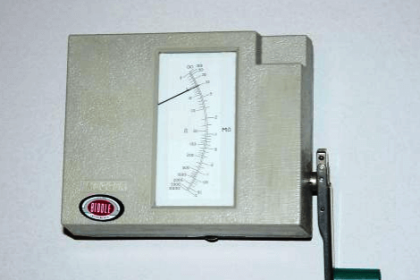 hand-crank megger photo
