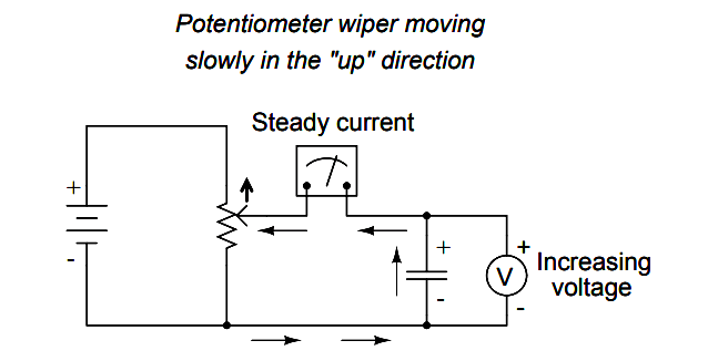 potentiometer wiper circuit
