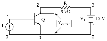 SPICE Simulation of Transistor Amplifier
